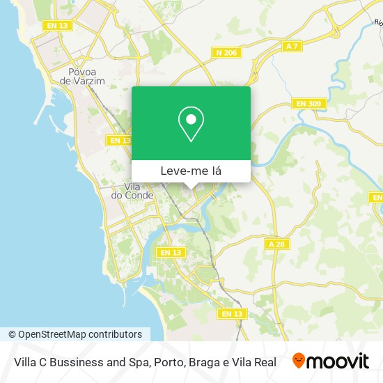 Villa C Bussiness and Spa mapa