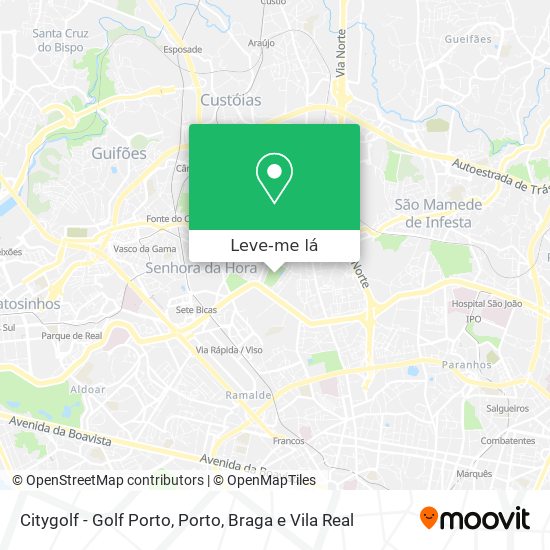 Citygolf - Golf Porto mapa