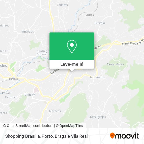 Shopping Brasília mapa