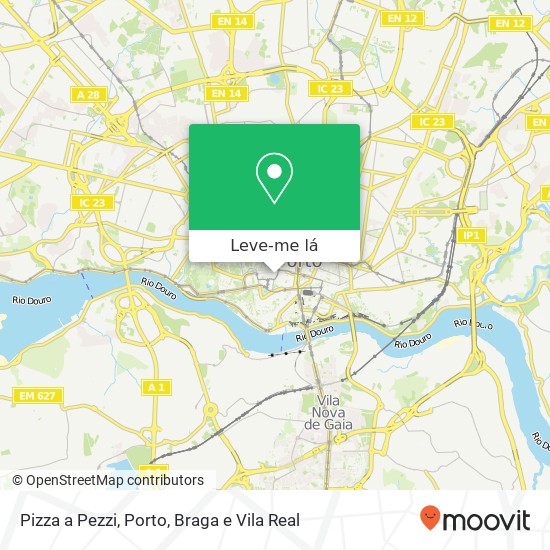 Pizza a Pezzi mapa