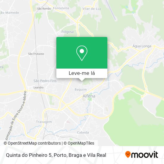 Quinta do Pinheiro 5 mapa