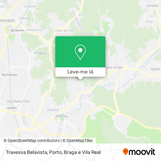 Travessa Belavista mapa