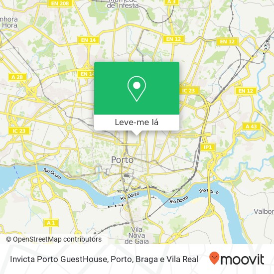 Invicta Porto GuestHouse mapa