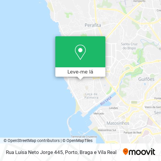 Rua Luísa Neto Jorge 445 mapa