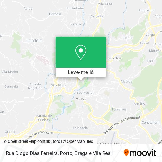 Rua Diogo Dias Ferreira mapa