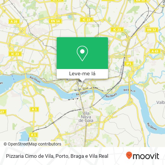 Pizzaria Cimo de Vila, Travessa de Cimo de Vila 4000-171 Porto mapa