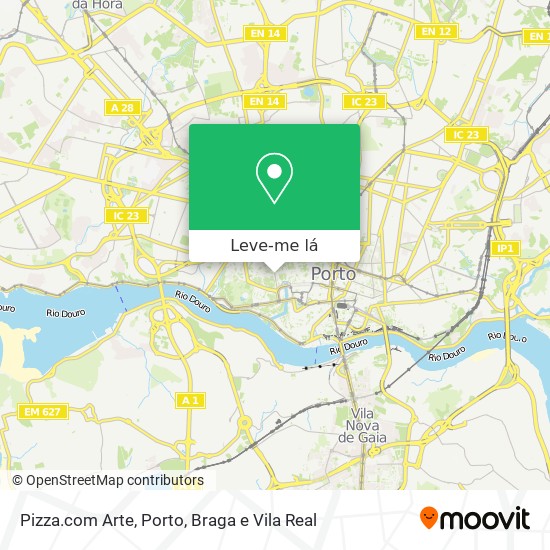 Pizza.com Arte mapa
