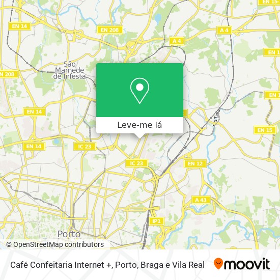 Café Confeitaria Internet + mapa