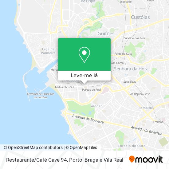 Restaurante/Café Cave 94 mapa