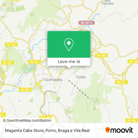 Magenta Cake Store mapa