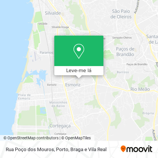 Rua Poço dos Mouros mapa