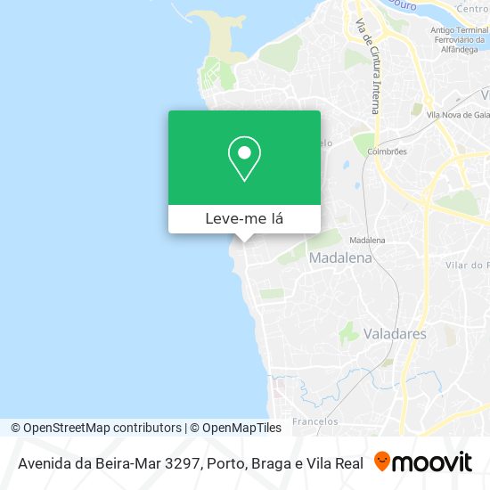Avenida da Beira-Mar 3297 mapa