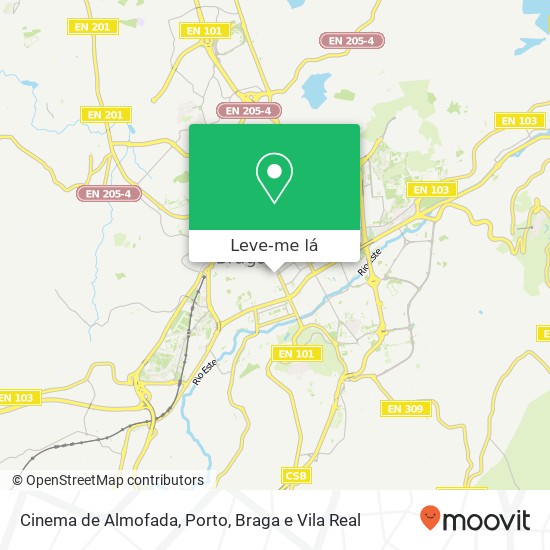 Cinema de Almofada mapa