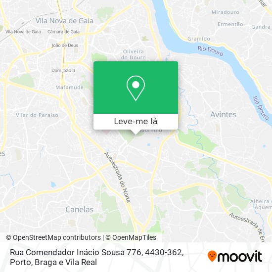 Rua Comendador Inácio Sousa 776, 4430-362 mapa