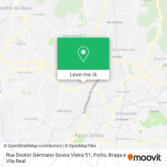 Rua Doutor Germano Sousa Vieira 51 mapa