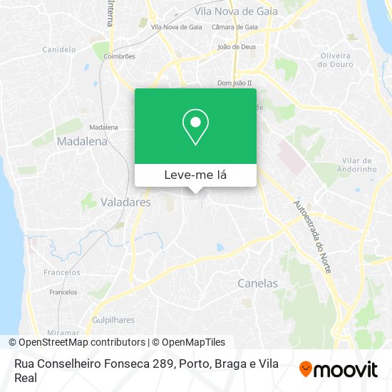 Rua Conselheiro Fonseca 289 mapa