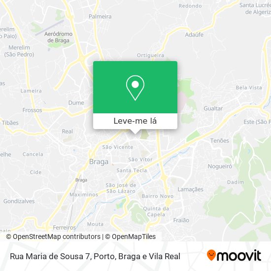 Rua Maria de Sousa 7 mapa