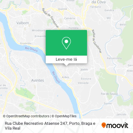 Rua Clube Recreativo Ataense 247 mapa