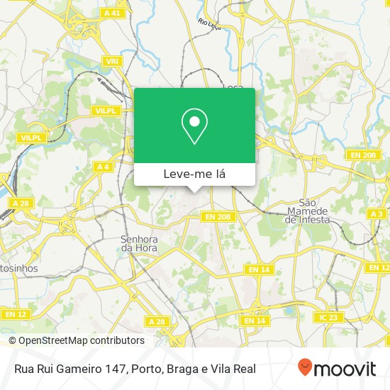 Rua Rui Gameiro 147 mapa