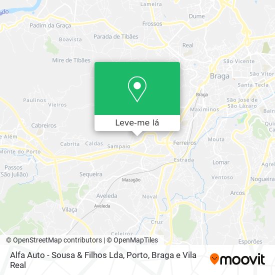 Alfa Auto - Sousa & Filhos Lda mapa