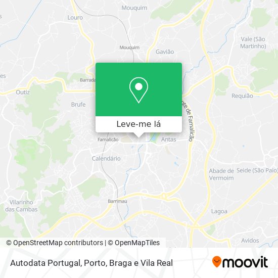 Autodata Portugal mapa