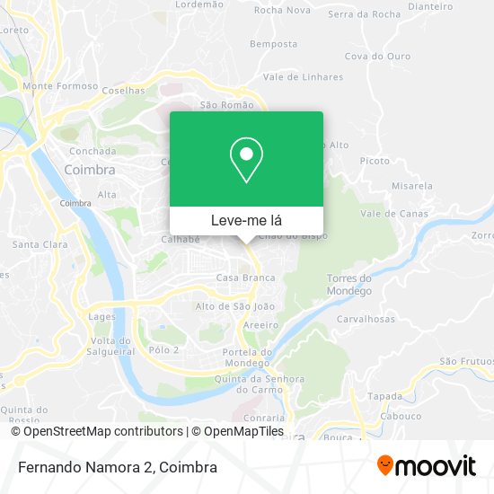 Fernando Namora 2 mapa