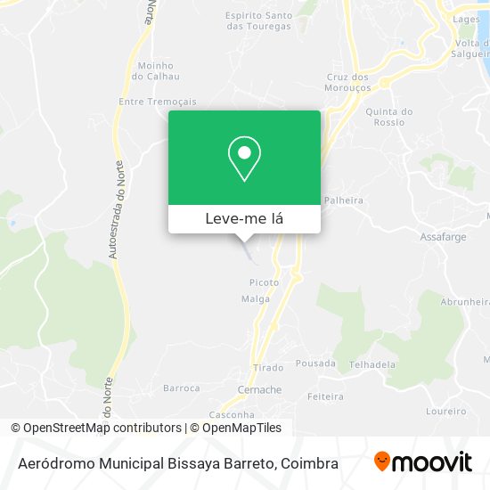 Aeródromo Municipal Bissaya Barreto mapa