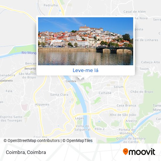 Coimbra mapa