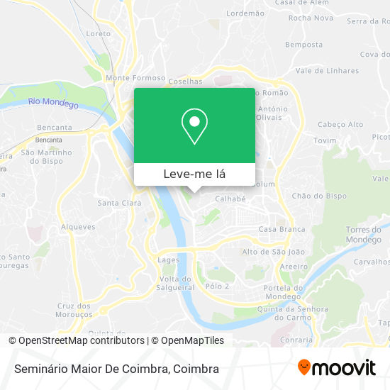 Seminário Maior De Coimbra mapa