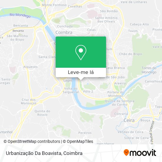Urbanização Da Boavista mapa