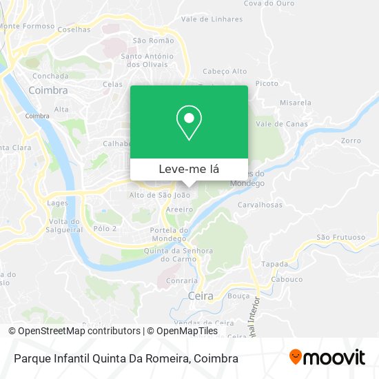 Parque Infantil Quinta Da Romeira mapa