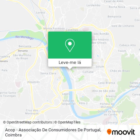 Acop - Associação De Consumidores De Portugal mapa