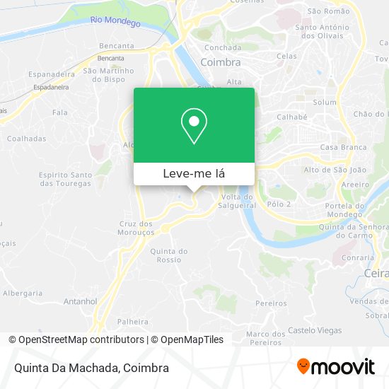 Quinta Da Machada mapa