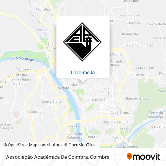 Associação Académica De Coimbra mapa