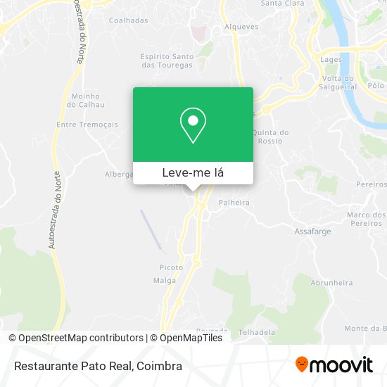Restaurante Pato Real mapa