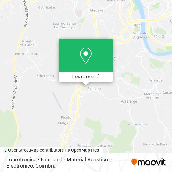 Lourotrónica - Fábrica de Material Acústico e Electrónico mapa