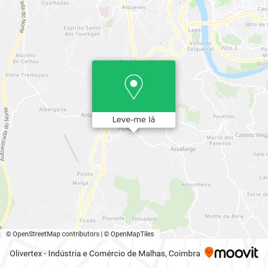 Olivertex - Indústria e Comércio de Malhas mapa