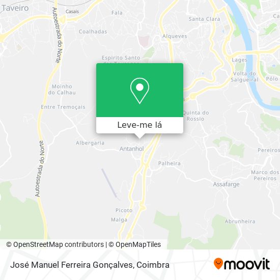 José Manuel Ferreira Gonçalves mapa