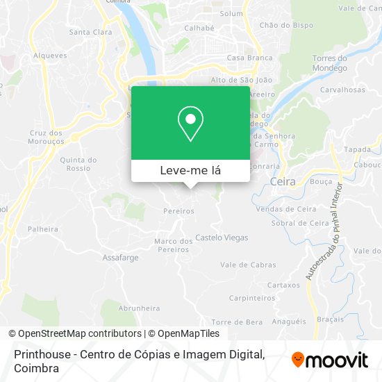 Printhouse - Centro de Cópias e Imagem Digital mapa