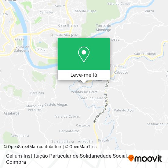 Celium-Instituição Particular de Solidariedade Social mapa