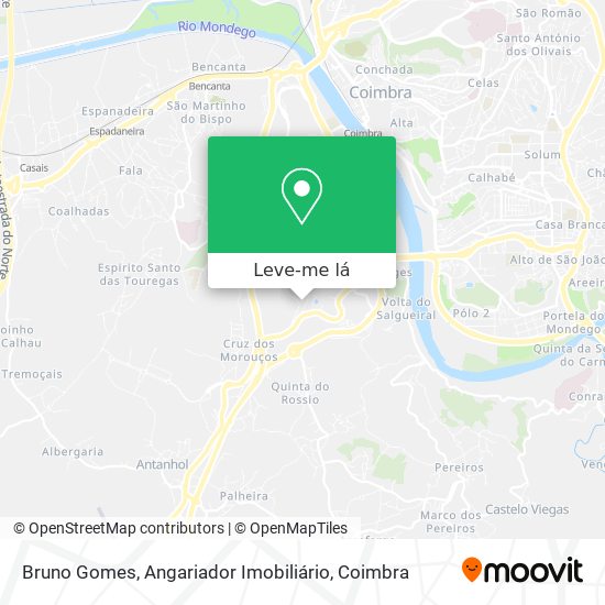 Bruno Gomes, Angariador Imobiliário mapa