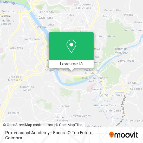 Professional Academy - Encara O Teu Futuro mapa