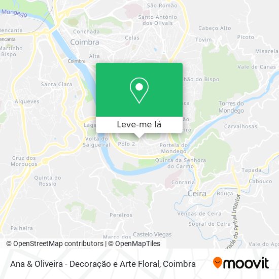 Ana & Oliveira - Decoração e Arte Floral mapa