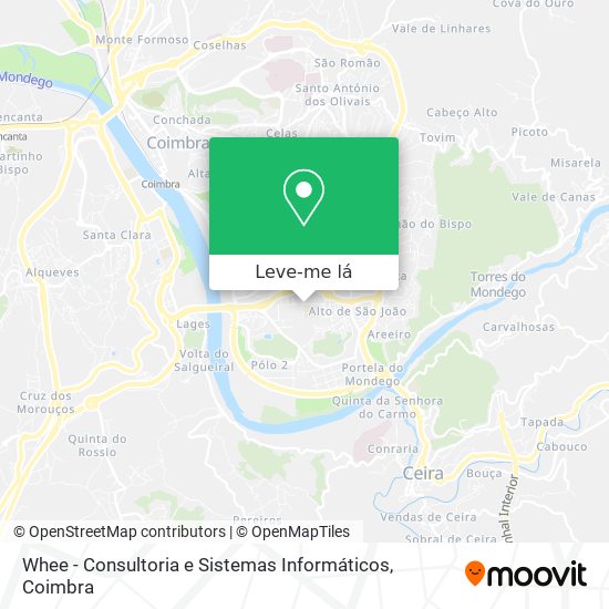 Whee - Consultoria e Sistemas Informáticos mapa