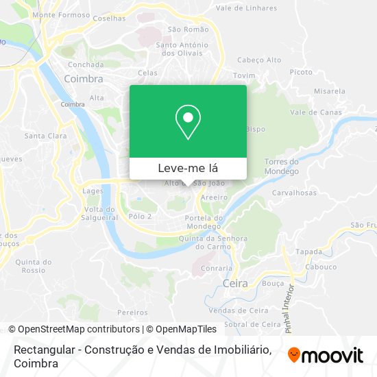 Rectangular - Construção e Vendas de Imobiliário mapa