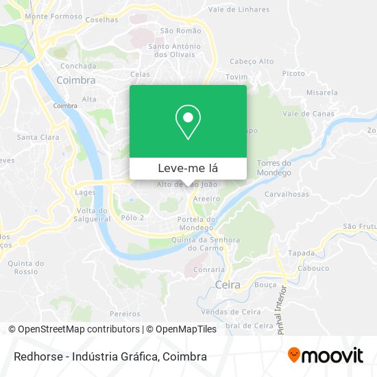 Redhorse - Indústria Gráfica mapa