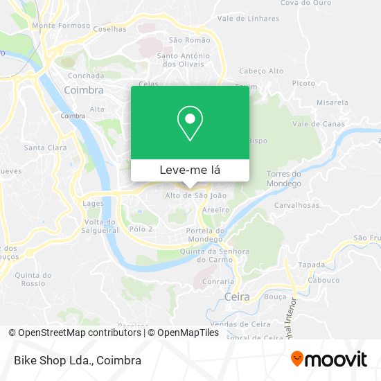 Bike Shop Lda. mapa