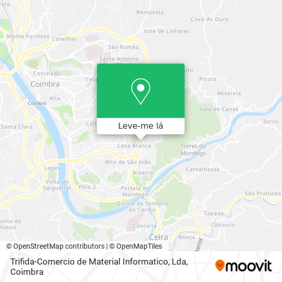 Trifida-Comercio de Material Informatico, Lda mapa