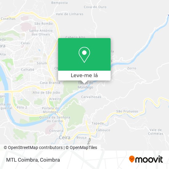 MTL Coimbra mapa