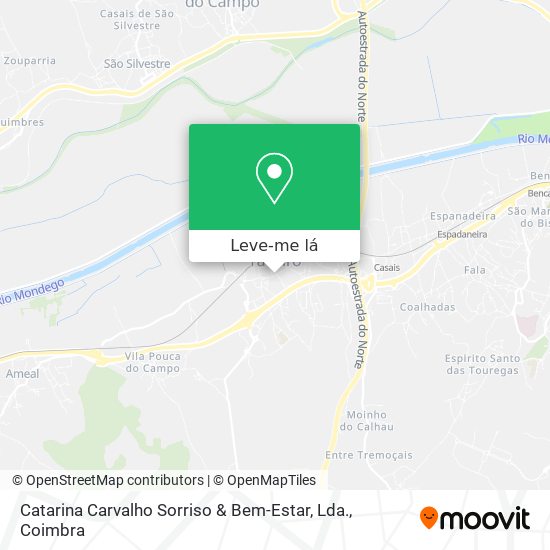 Catarina Carvalho Sorriso & Bem-Estar, Lda. mapa